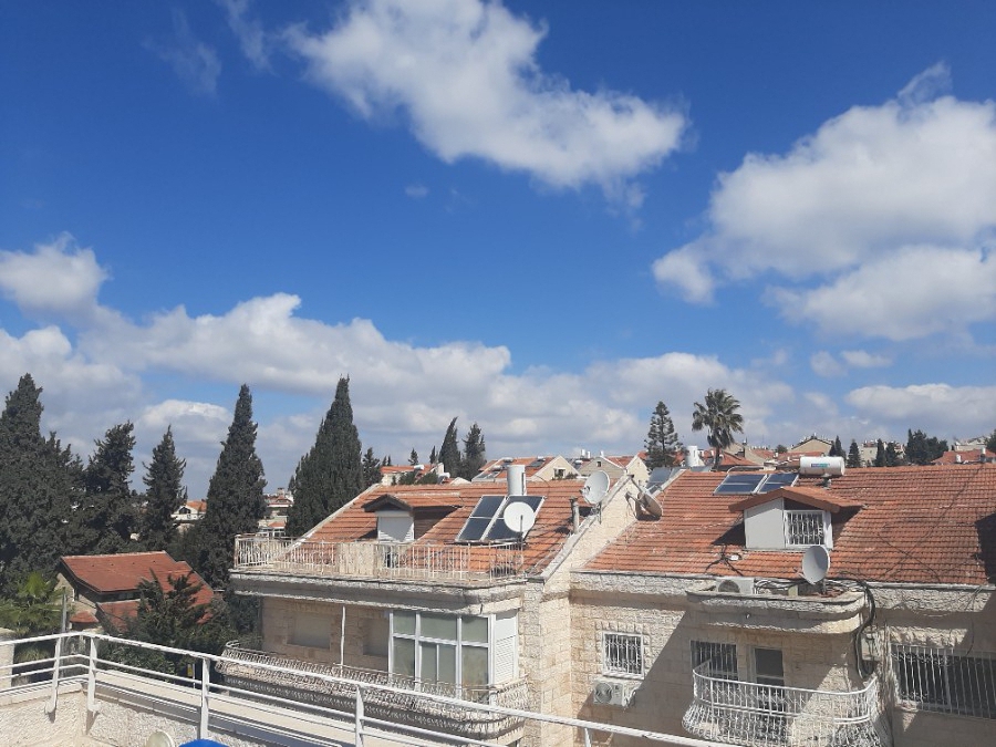 שיר"ן: דירת פנטהאוז למכירה בארנונה בירושלים